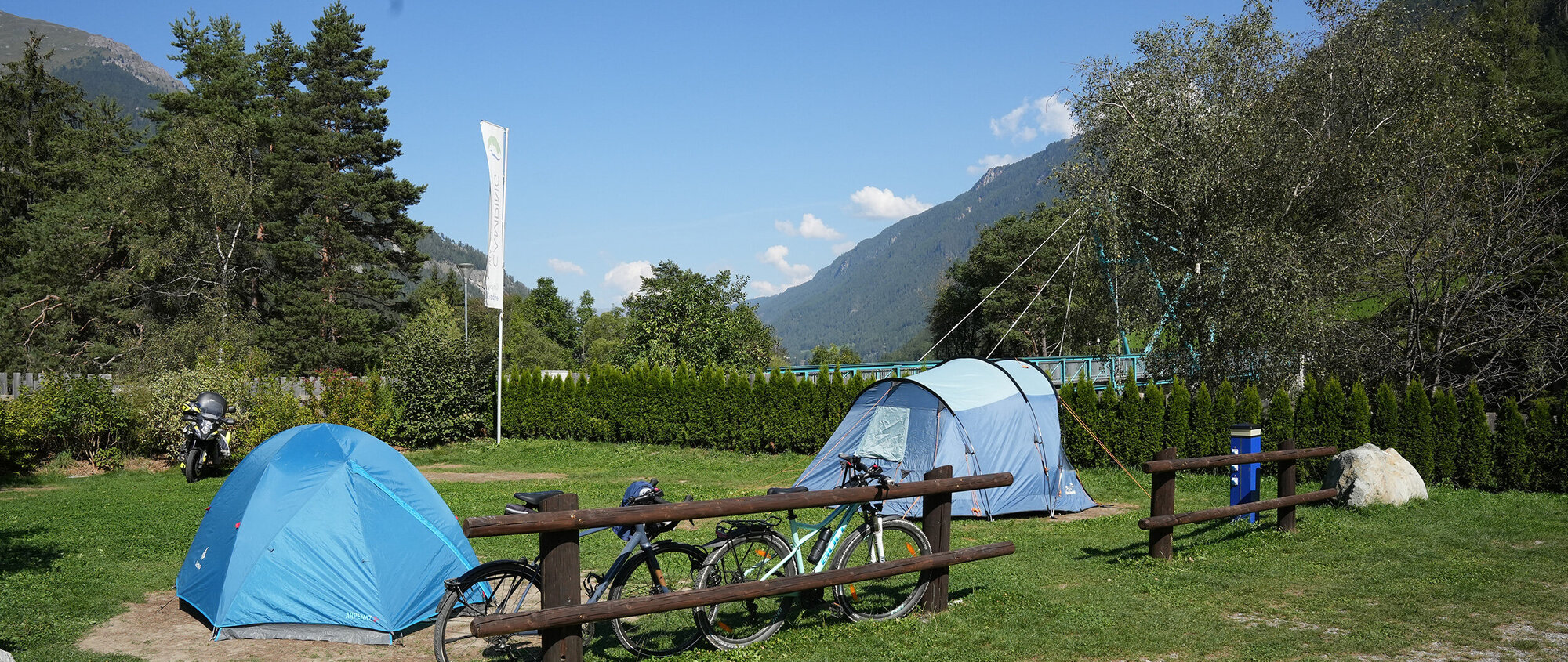 Zeltplatz Camping Via Claudiasee